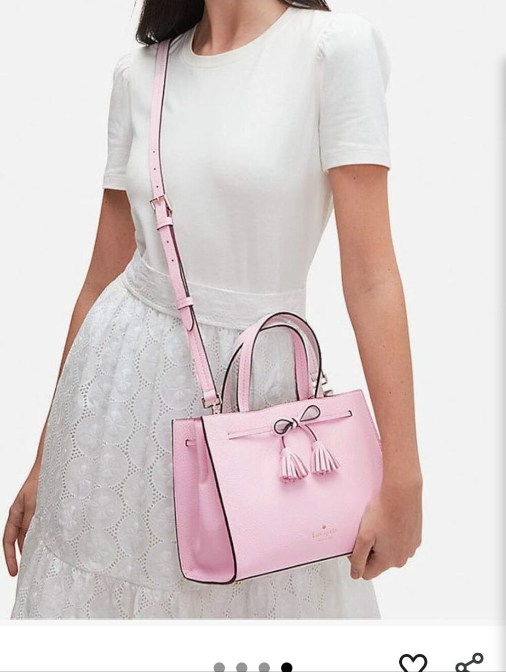 Kate Spade Hayes Street Isobel Small Leather Satchel In Black
